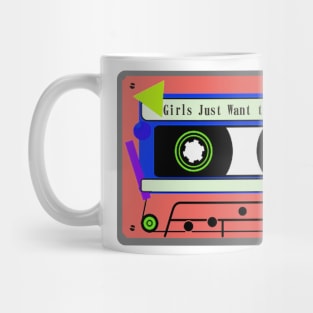 vintage cassette Mug